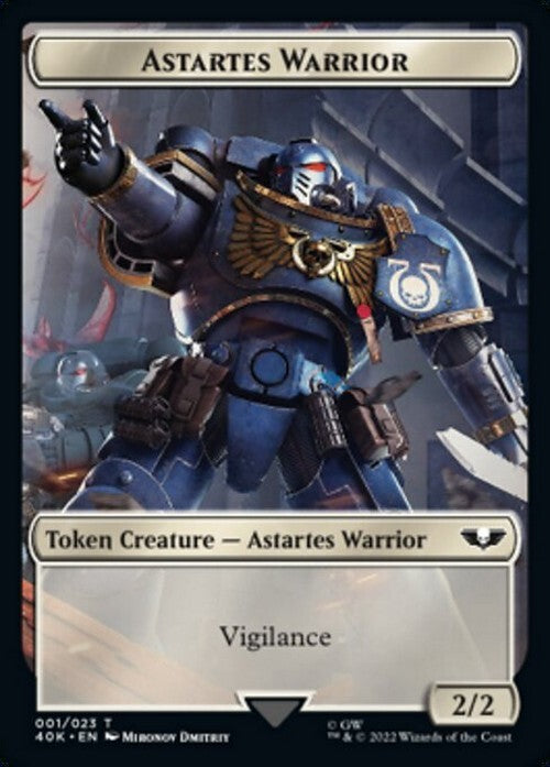 Choose your TOKEN ~ Commander: Warhammer 40,000 [ NearMint ] [ Magic MTG ]