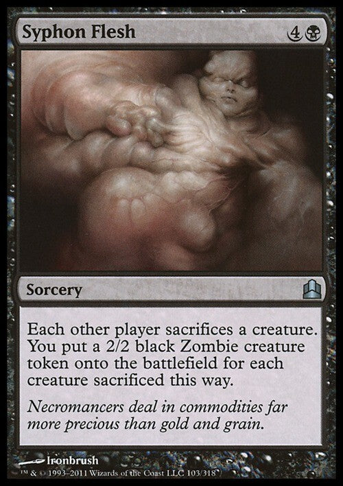 Syphon Flesh ~ Commander 2011 [ Excellent ] [ Magic MTG ]