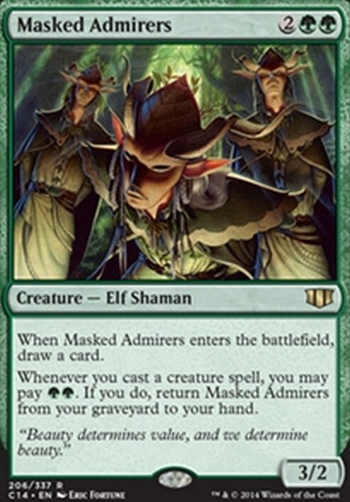 Masked Admirers ~ Commander 2014 [ Excellent ] [ Magic MTG ]