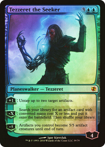 FOIL Tezzeret the Seeker ~ Duel Decks [ Excellent ] [ Magic MTG ]
