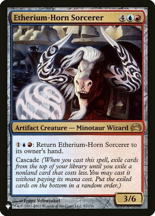 Etherium-Horn Sorcerer ~ The List [ NearMint ] [ Magic MTG ]