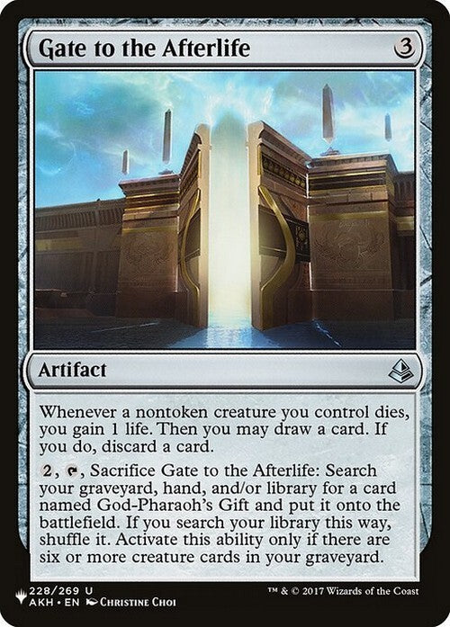 Gate to the Afterlife ~ The List [ NearMint ] [ Magic MTG ]