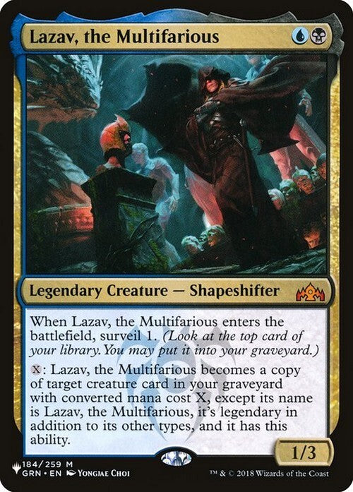 Lazav, the Multifarious ~ The List [ NearMint ] [ Magic MTG ]