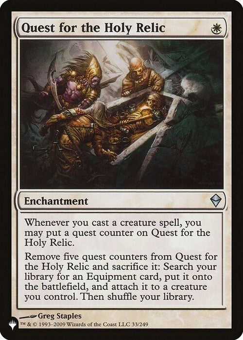 Quest for the Holy Relic ~ The List [ NearMint ] [ Magic MTG ]