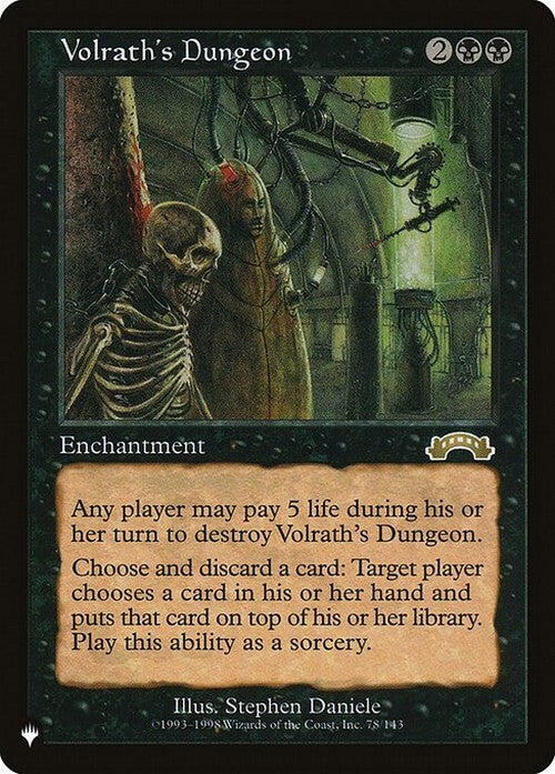 Volrath's Dungeon ~ The List [ NearMint ] [ Magic MTG ]