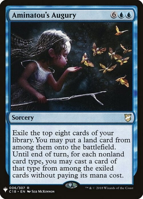 Aminatou's Augury ~ Mystery Booster [ NearMint ] [ Magic MTG ]