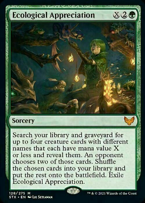 Ecological Appreciation ~ Strixhaven [ NearMint ] [ Magic MTG ] - London Magic Traders Ltd