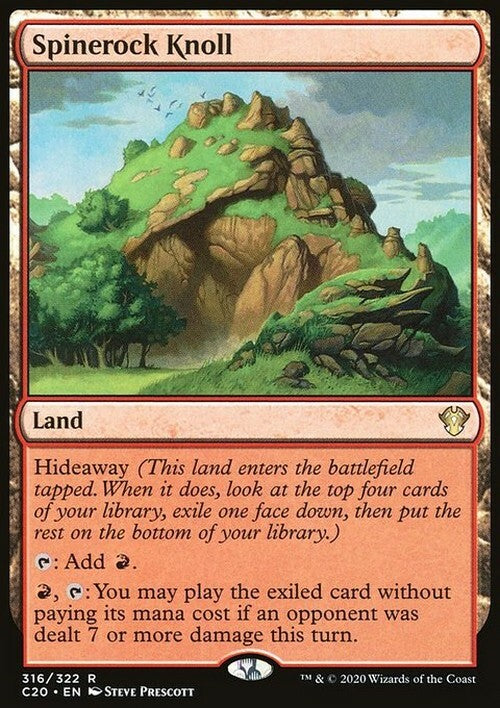 Spinerock Knoll ~ Commander: Ikoria [ Excellent ] [ Magic MTG ]