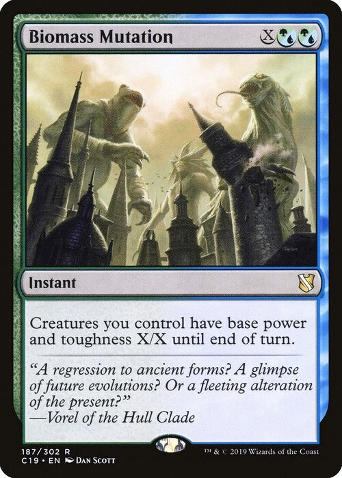 Biomass Mutation ~ Commander 2019 [ Excellent ] [ Magic MTG ]
