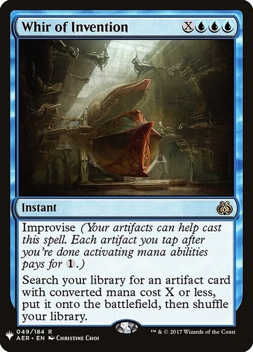 Whir of Invention ~ Mystery Booster [ NearMint ] [ Magic MTG ] - London Magic Traders Ltd