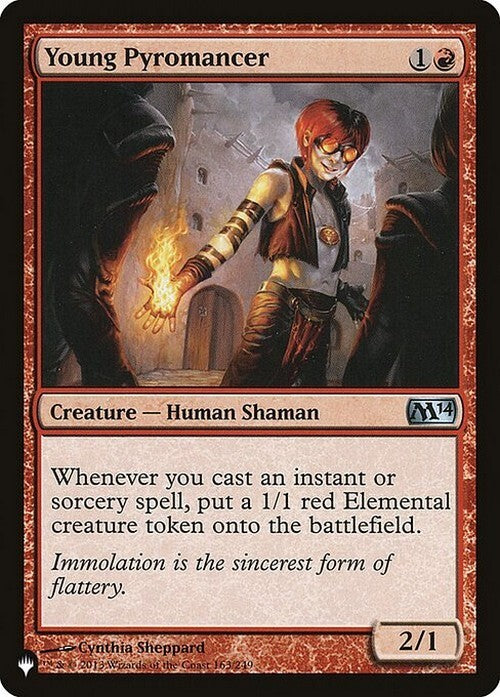 Young Pyromancer ~ The List [ NearMint ] [ Magic MTG ]