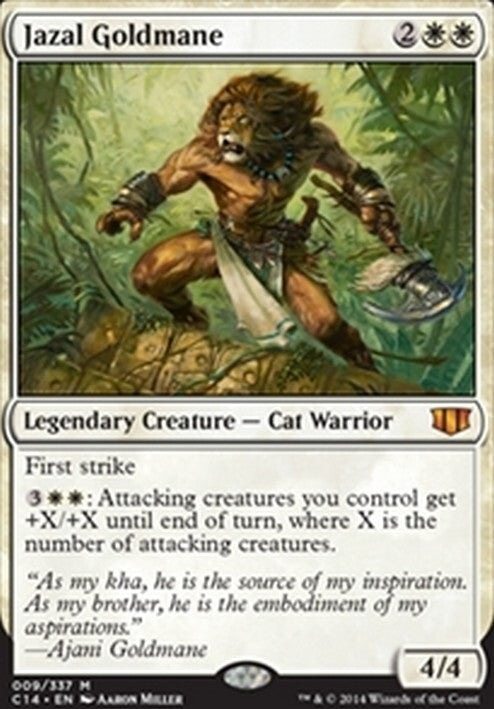 Jazal Goldmane ~ Commander 2014 [ Excellent ] [ Magic MTG ]