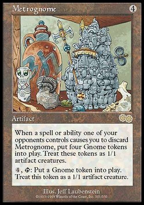 Metrognome ~ Urza's Saga [ Excellent ] [ Magic MTG ]