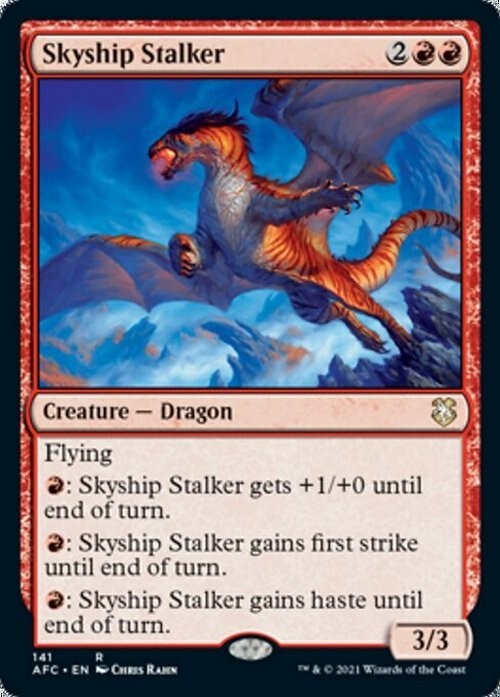 Skyship Stalker ~ Commander: Adventures in the Forgotten Realms [ NM ] [ MTG ]