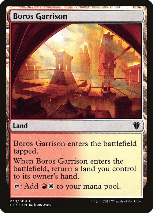 Boros Garrison ~ Commander 2017 [ Excellent ] [ Magic MTG ]