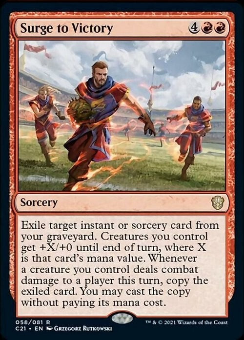 Surge to Victory ~ Commander: Strixhaven [ NearMint ] [ Magic MTG ]