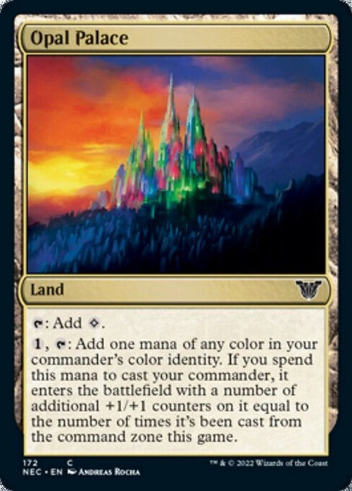 Opal Palace ~ Commander: Kamigawa: Neon Dynasty [ NearMint ] [ MTG ]