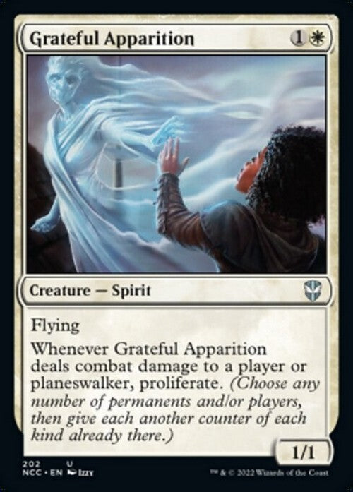 Grateful Apparition ~ Commander: Streets of New Capenna [ NM ] [ Magic MTG ]