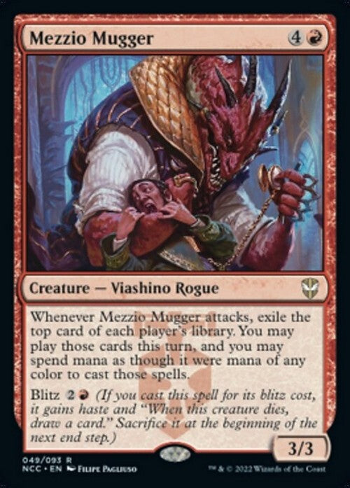 Mezzio Mugger ~ Commander: Streets of New Capenna [ NM ] [ Magic MTG ]