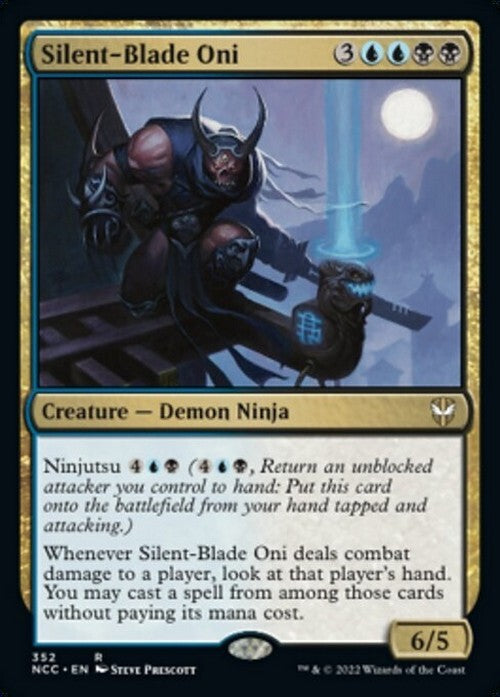 Silent-Blade Oni ~ Commander: Streets of New Capenna [ NM ] [ MTG ]