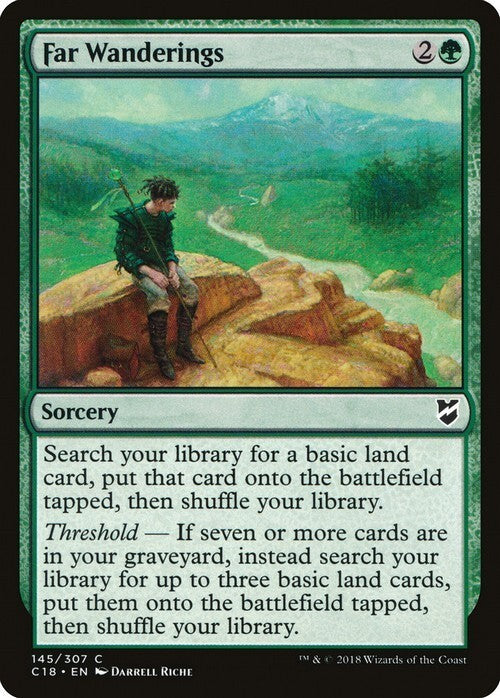 Far Wanderings ~ Commander 2018 [ NearMint ] [ Magic MTG ]