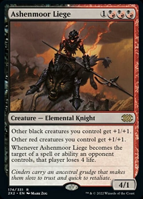 Ashenmoor Liege ~ Double Masters 2022 [ NearMint ] [ Magic MTG ]