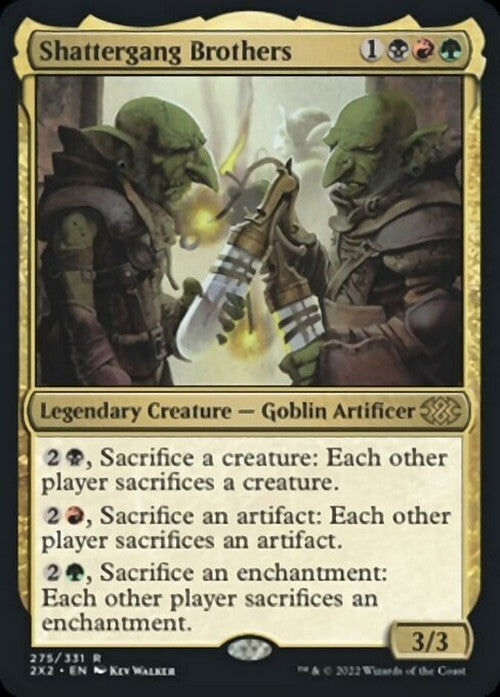 Shattergang Brothers ~ Double Masters 2022 [ NearMint ] [ Magic MTG ]
