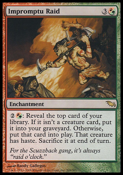 Impromptu Raid ~ Shadowmoor [ Excellent ] [ Magic MTG ]