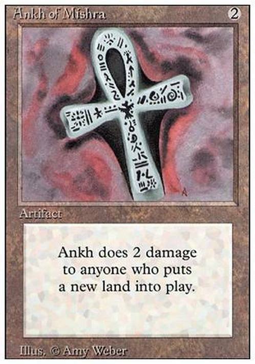 Ankh of Mishra ~ Revised [ PLAYED ] [ Magic MTG ]