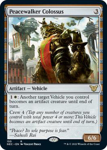 Peacewalker Colossus ~ Commander: Kamigawa: Neon Dynasty [ NearMint ]