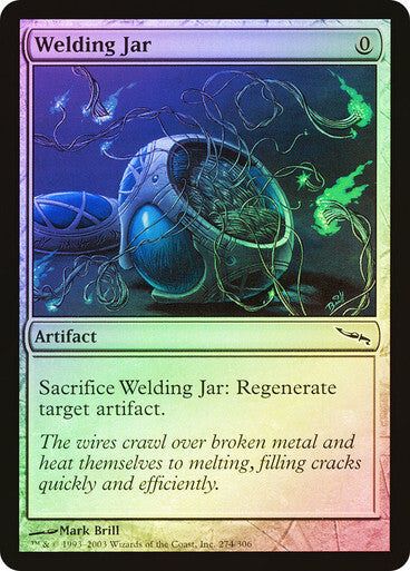 FOIL Welding Jar ~ Mirrodin [ Excellent ] [ Magic MTG ] - London Magic Traders Ltd