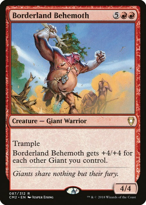 Borderland Behemoth ~ Commander Anthology 2 [ Excellent ] [ Magic MTG ]