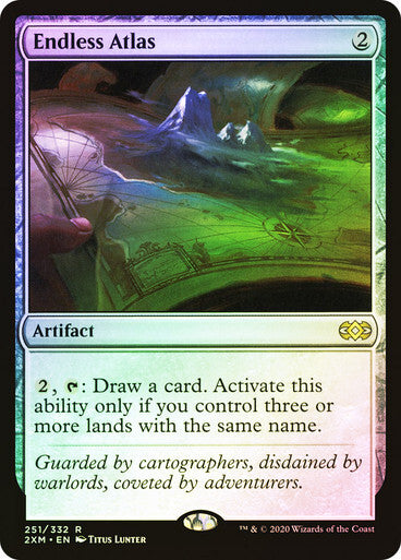 FOIL Endless Atlas ~ Double Masters [ NearMint ] [ Magic MTG ]