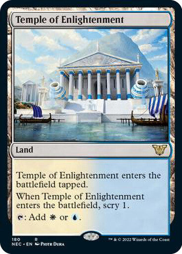 Temple of Enlightenment ~ Commander: Kamigawa: Neon Dynasty [ NearMint ]