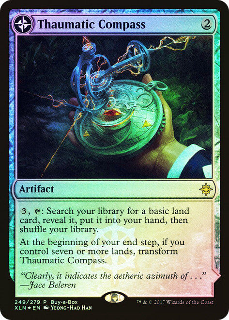 FOIL Thaumatic Compass ~ Buy a Box Ixalan [ NearMint ] [ Magic MTG ] - London Magic Traders Ltd
