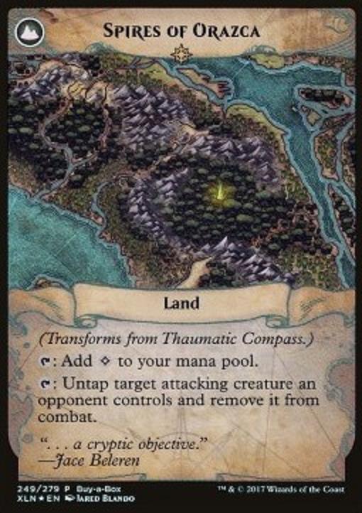 FOIL Thaumatic Compass ~ Buy a Box Ixalan [ NearMint ] [ Magic MTG ] - London Magic Traders Ltd