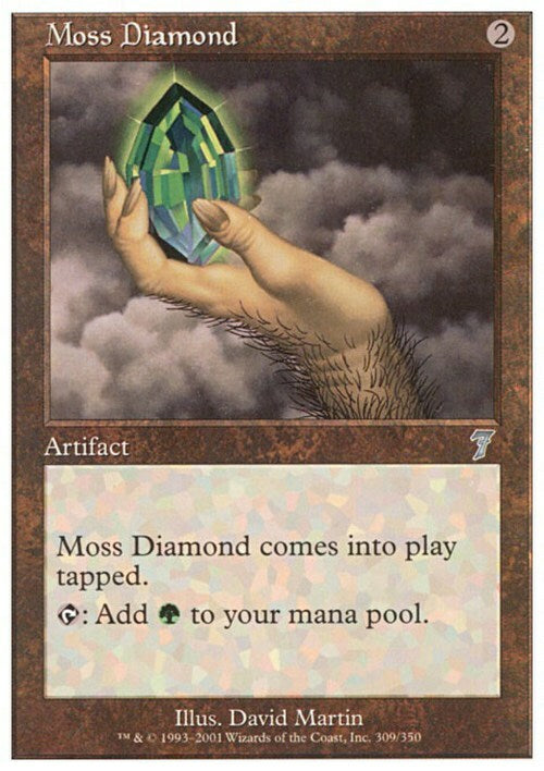 Moss Diamond ~ Seventh Edition [ Excellent ] [ Magic MTG ]