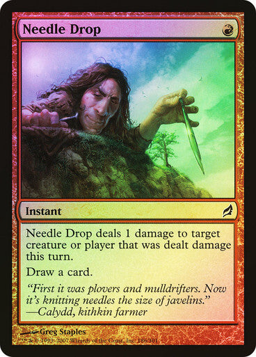 FOIL Needle Drop ~ Lorwyn [ NearMint ] [ Magic MTG ]