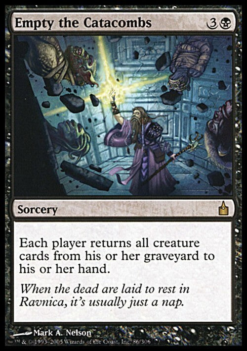 Empty the Catacombs ~ Ravnica: City of Guilds [ PLAYED ] [ Magic MTG ]