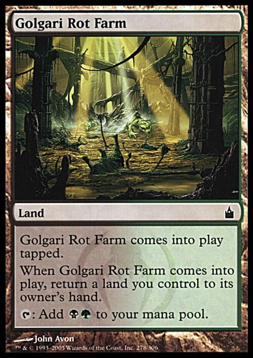 Golgari Rot Farm ~ Ravnica: City of Guilds [ PLAYED ] [ Magic MTG ]
