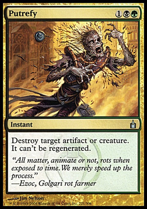 Putrefy ~ Ravnica: City of Guilds [ Excellent ] [ Magic MTG ]