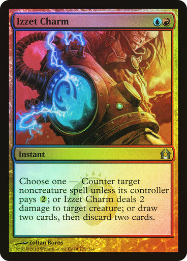 FOIL Izzet Charm ~ Return to Ravnica [ Excellent ] [ Magic MTG ]