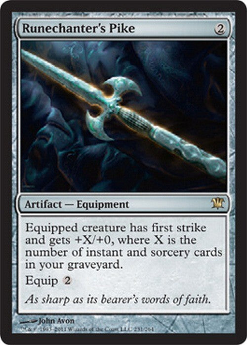 Runechanter's Pike ~ Innistrad [ Excellent ] [ Magic MTG ]