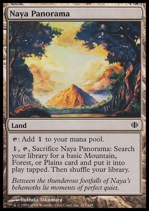 Naya Panorama ~ Shards of Alara [ Excellent ] [ Magic MTG ]