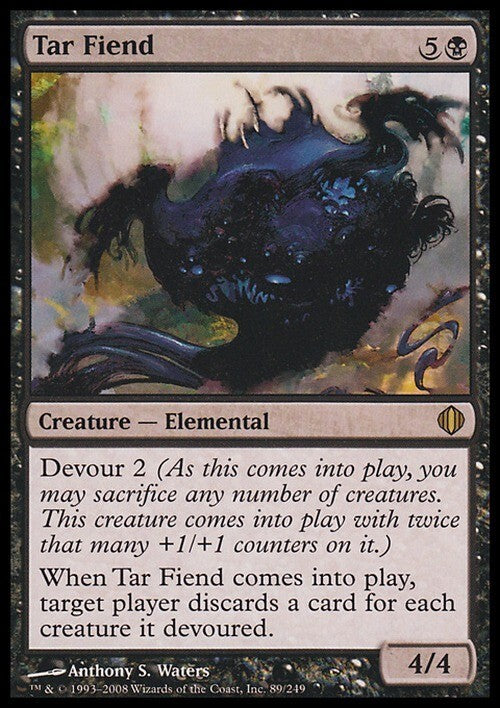 Tar Fiend ~ Shards of Alara [ Excellent ] [ Magic MTG ]