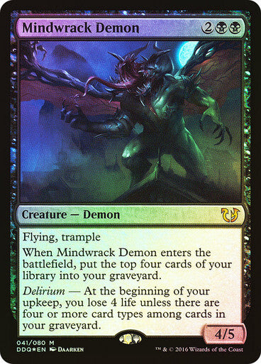 FOIL Mindwrack Demon ~ Duel Decks [ Excellent ] [ Magic MTG ]