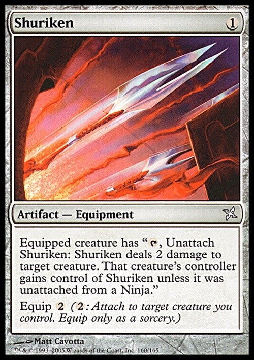 Shuriken ~ Betrayers of Kamigawa [ Excellent ] [ Magic MTG ]