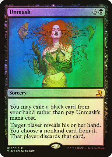 FOIL Unmask ~ From the Vault [ NearMint ] [ Magic MTG ]