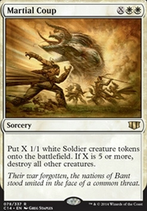 Martial Coup ~ Commander 2014 [ Excellent ] [ Magic MTG ]