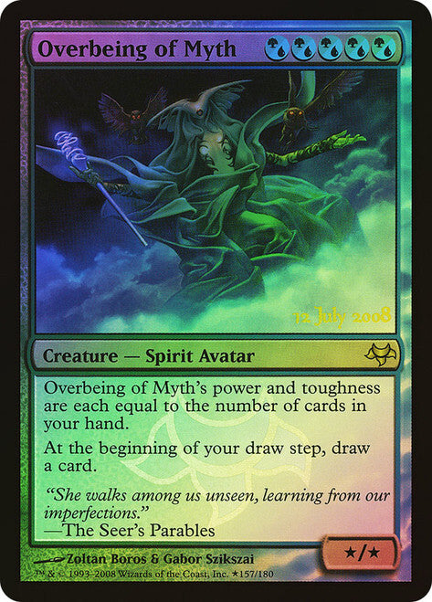 FOIL Overbeing of Myth ~ Prerelease Eventide [ Excellent ] [ Magic MTG ]